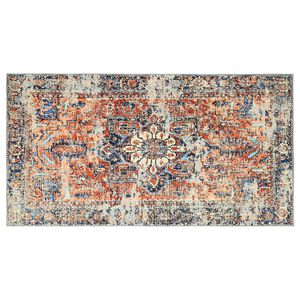 vidaXL Preproga ORIZ Oranžna 80 x 150 cm 100% poliester