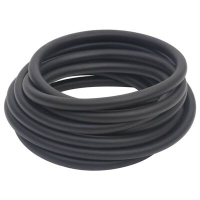 vidaXL Hibridna zračna cev črna 0,6" 2 m guma in PVC