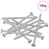 vidaXL Vijak 800 kos srebrna M6 x 120 mm Jeklo
