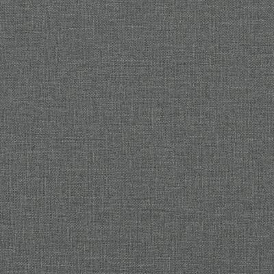 vidaXL Sedežna garnitura z blazinami 2-delna temno sivo blago