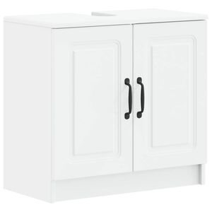 vidaXL Kopalni&scaron;ka omara za umivalnik UTRECHT Bela 59,5 x 31,5 x 59 cm