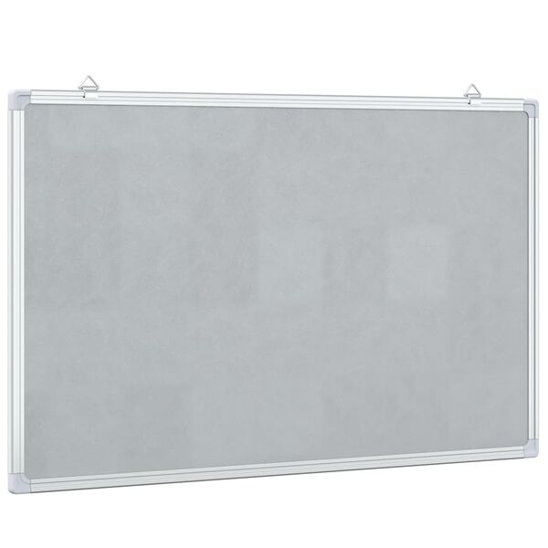 vidaXL Magnetna tabla 100x60x1,7 cm aluminij