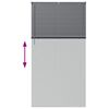 vidaXL Venecijanske žaluzije Temno siva 220 x 115 cm Aluminij