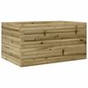 vidaXL Vrtno cvetlično korito 90x60x45,5 cm impregnirana borovina