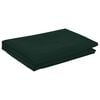 vidaXL Klobučevina za mizo Kvadrat Temno zelena 90 x 90 cm