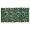 vidaXL Balkonsko platno s temno zelenim listjem 300x150 cm
