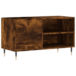 vidaXL Omarica za gramofonske plo&scaron;če dim. hrast 85x38x48 cm inž. les
