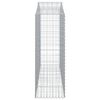 vidaXL Obokane gabion košare 12kosi 200x50x140/160 cm pocinkano železo