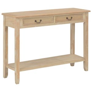vidaXL Konzolna mizica 110x35x80 cm les