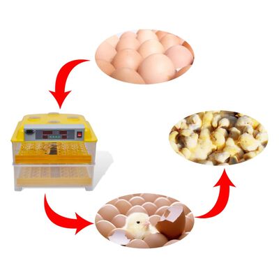 Avtomatski inkubator primeren za 96 kokošjih jajc