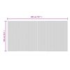 vidaXL Preproga pravokotna rjava 100x200 cm bambus
