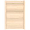 vidaXL Vrata za omarico z letvicami 69x49,4 cm trdna borovina