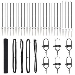 vidaXL Steber ograje. Siva