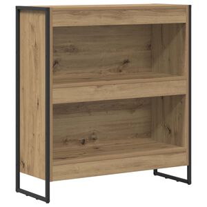 vidaXL Knjigovni omar 80 x 30 x 86,5 cm Inženirski les Oreh