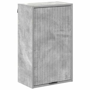 vidaXL Kopalni&scaron;ka omarica z vrati Betonsko siva 39 x 23,5 x 65 cm