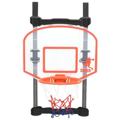vidaXL Otroški košarkarski komplet za vrata nastavljiv