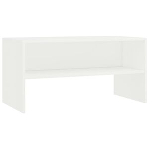 vidaXL TV omarica bela 80x40x40 cm iverna plo&scaron;ča