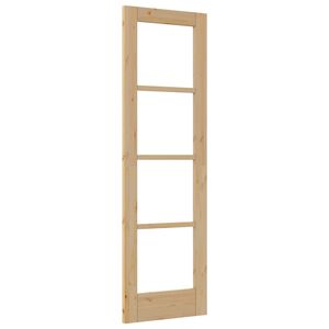 vidaXL Notranja vrata ORKDAL Rjava 61 x 198,5 cm