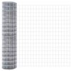 vidaXL Evropska ograja 1 x 25 m PVC prevlečen železo
