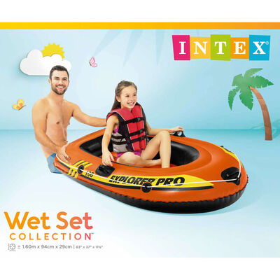 Intex Napihljiv čoln Explorer Pro 100 160x94x29 cm 58355NP