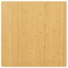 vidaXL Mizna plo&scaron;ča 90x90x2,5 cm bambus