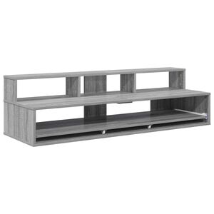 vidaXL Studio pisalna miza Siva Sonoma 110 x 42,5 x 36 cm