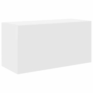 vidaXL Kopalni&scaron;ka stenska omarica bel 60x25x30 cm inž. les