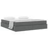 vidaXL Postelja z dodatnim prostorom za shranjevanje in vzmetnico