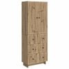 vidaXL Set omar 2 pcs 66 x 34,5 x 90 cm Inženirski les