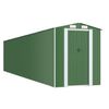 vidaXL Vrtna lopa zelena 192x938x223 cm pocinkano jeklo
