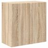 vidaXL TV stenska omara 59,5 x 31 x 60 cm Sonoma hrast Inženirski les
