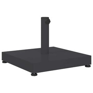 vidaXL Podstavek za senčnik Temno siva 45 x 45 x 31,5 cm