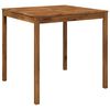 vidaXL Vrtni Bar Miza Naravna 110 x 108,5 x 105 cm Masiven les akacije