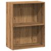 vidaXL Knjižna omara artisan hrast 60x30x77 cm inženirski les