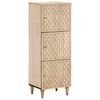 vidaXL Visoka omarica 40x33x110 cm trden mangov les
