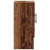 vidaXL Stenska omarica Old Wood 60x31x70 cm Inženirski les