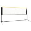 vidaXL Nastavljiva mreža za badminton 300x103x94-158 cm kovinska