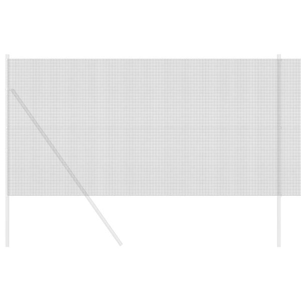 vidaXL Ograja z varjeno žico Siva 1.2 x 25 m Jeklo