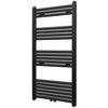 Kopalni&scaron;ki cevni radiator za centralno ogrevanje raven 600x1160 mm črn