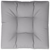vidaXL Blazina za kavč iz palet siva 80x80x12 cm