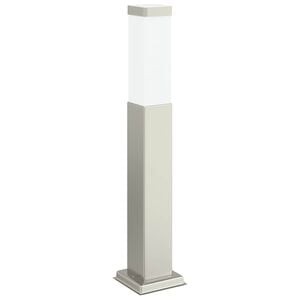vidaXL Stebričasta svetilka 50 cm nerjaveče jeklo IP44