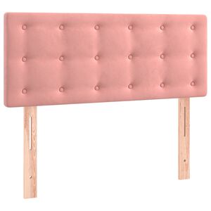vidaXL Posteljno vzglavje roza 80x5x78/88 cm žamet