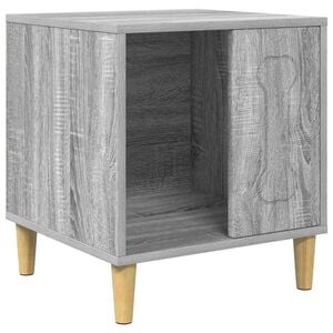 vidaXL Pasja hi&scaron;a Siva Sonoma 44 x 42 x 49 cm Inženirski les