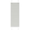 vidaXL Plisirana žaluzija svetlo siva 50x150 cm &Scaron;irina tkanine 49,4 cm