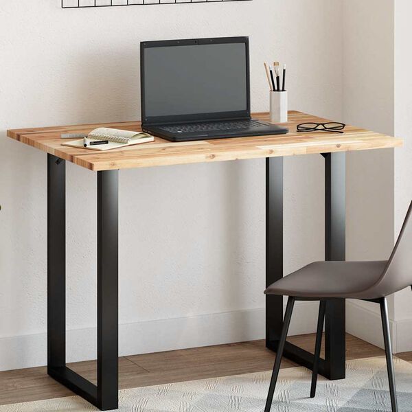 vidaXL Mizna plo&scaron;ča pravokotna 80x70x2 cm trden akacijev les