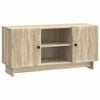 vidaXL TV omarica Sonoma hrast 102 x 34,5 x 50 cm Konstruiran les