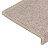 vidaXL Stopni&scaron;čne preproge 30 kosov 65x21x4 cm taupe pravokotne robove