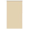 vidaXL Roleta Blackout bež 140x230 cm &Scaron;irina tkanine 136,6 cm