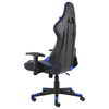 vidaXL Vrtljiv gaming stol moder PVC
