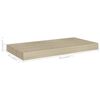 vidaXL Stenska polica barva hrasta 50x23x3,8 cm MDF